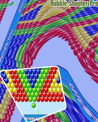 Bubble shooter game app