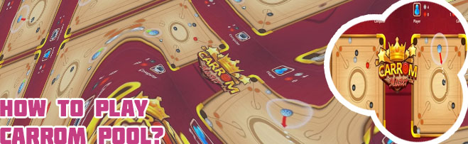 Carrom disc pool game