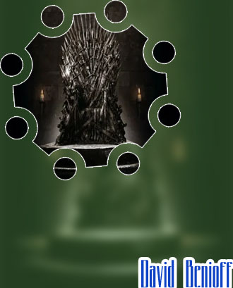 Game of thrones throne chair