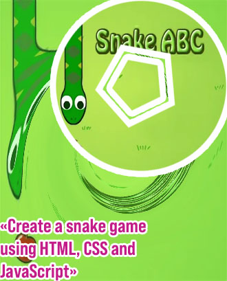 Snake typing game